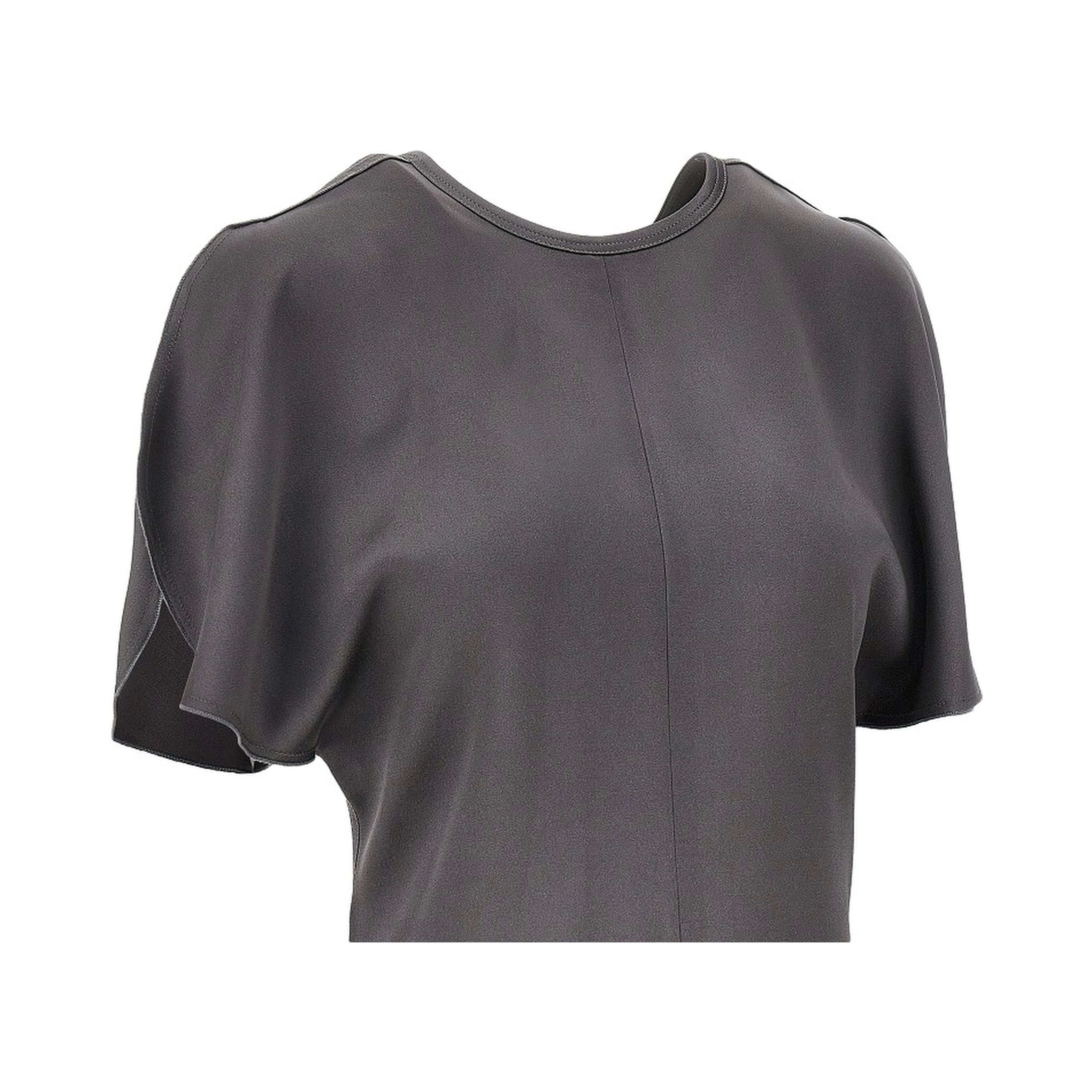 'Bela' crepe back satin top