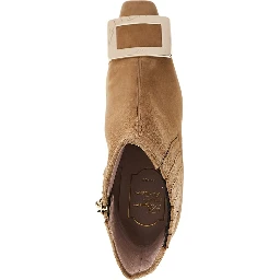 Suede leather 'Belle Vivier' Chelsea boots