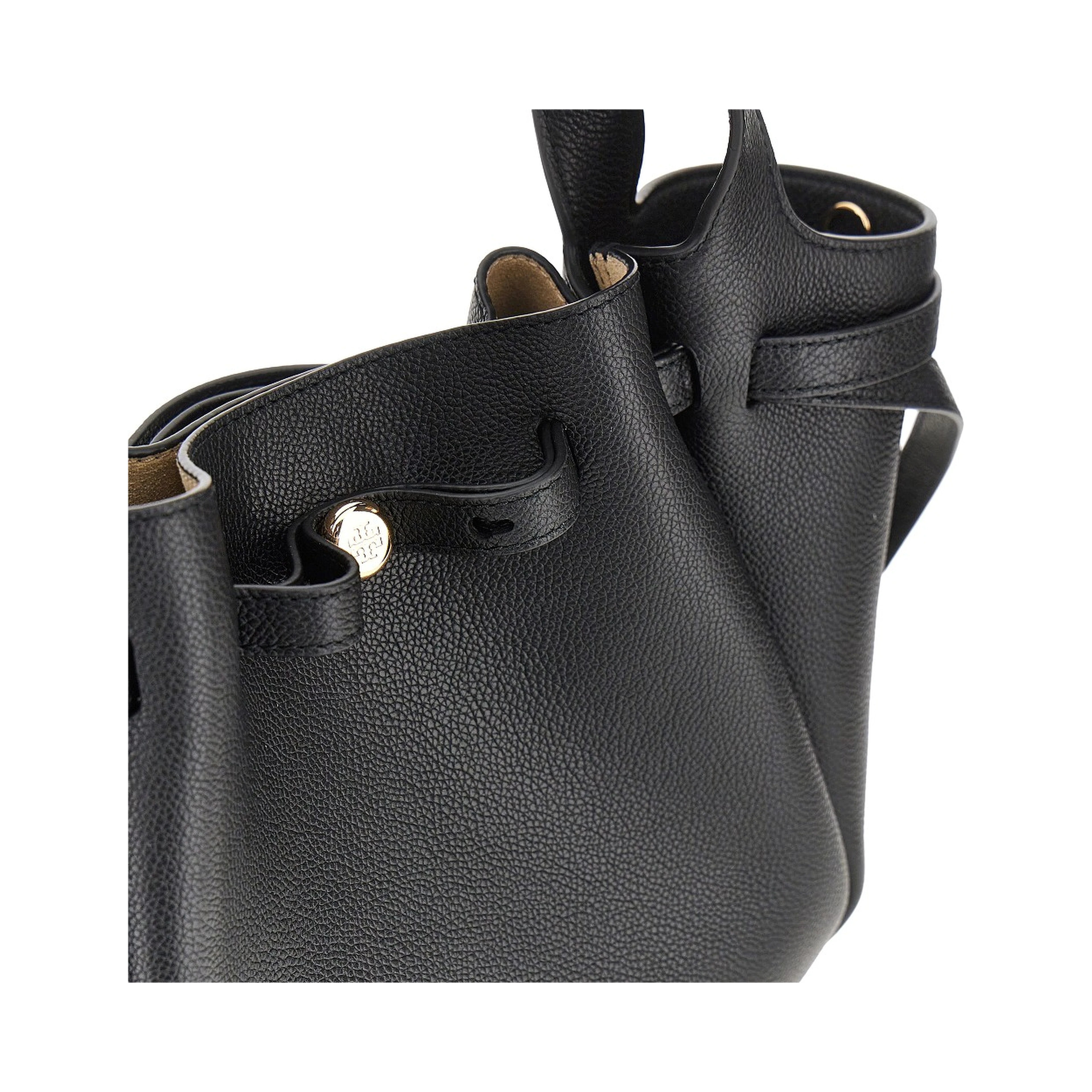'Romy' grained leather bag