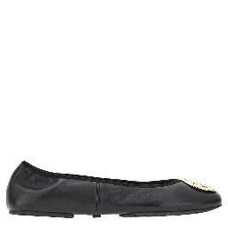 'Reva' nappa leather ballerinas
