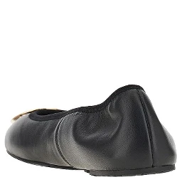 'Reva' nappa leather ballerinas