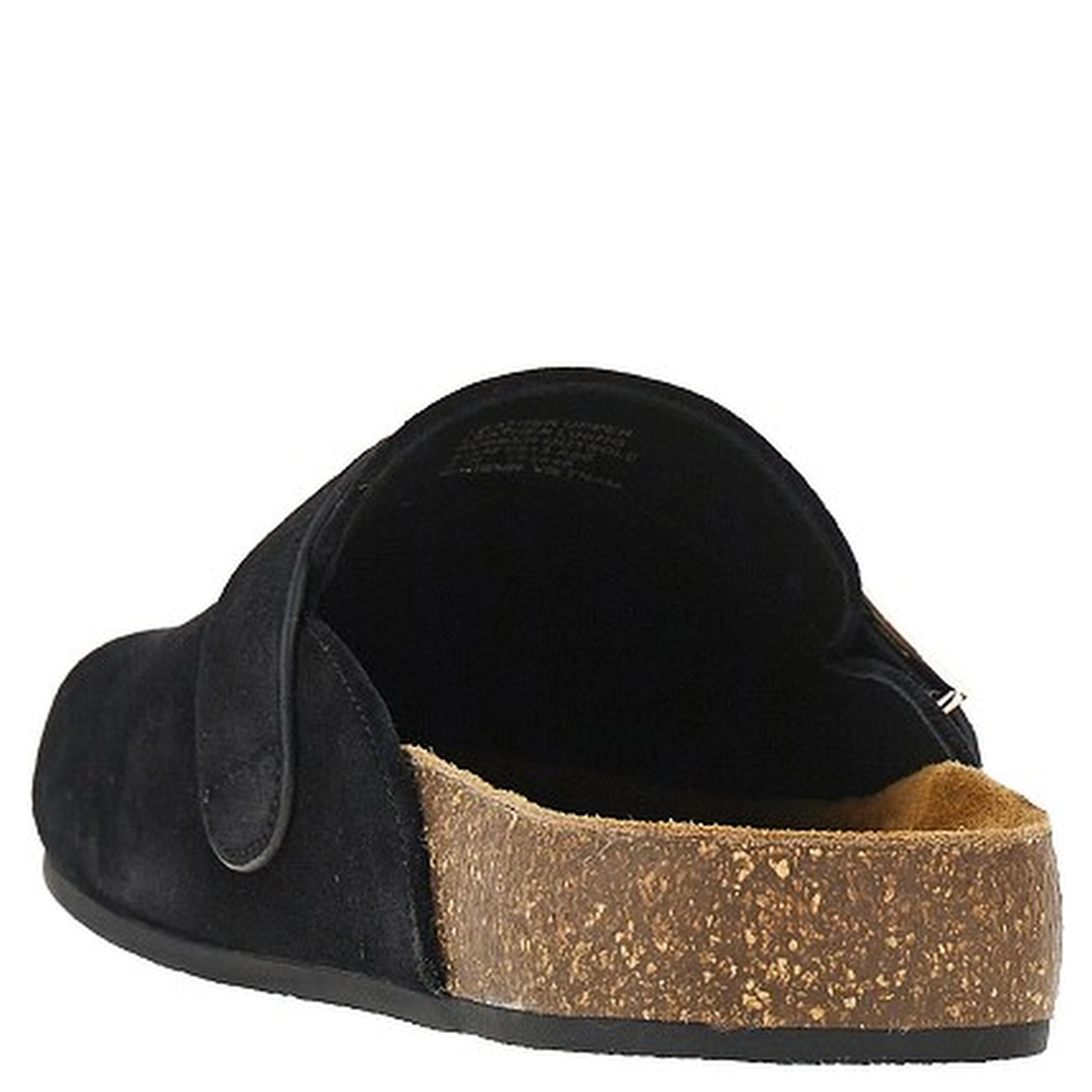 'Mellow' suede leather mules