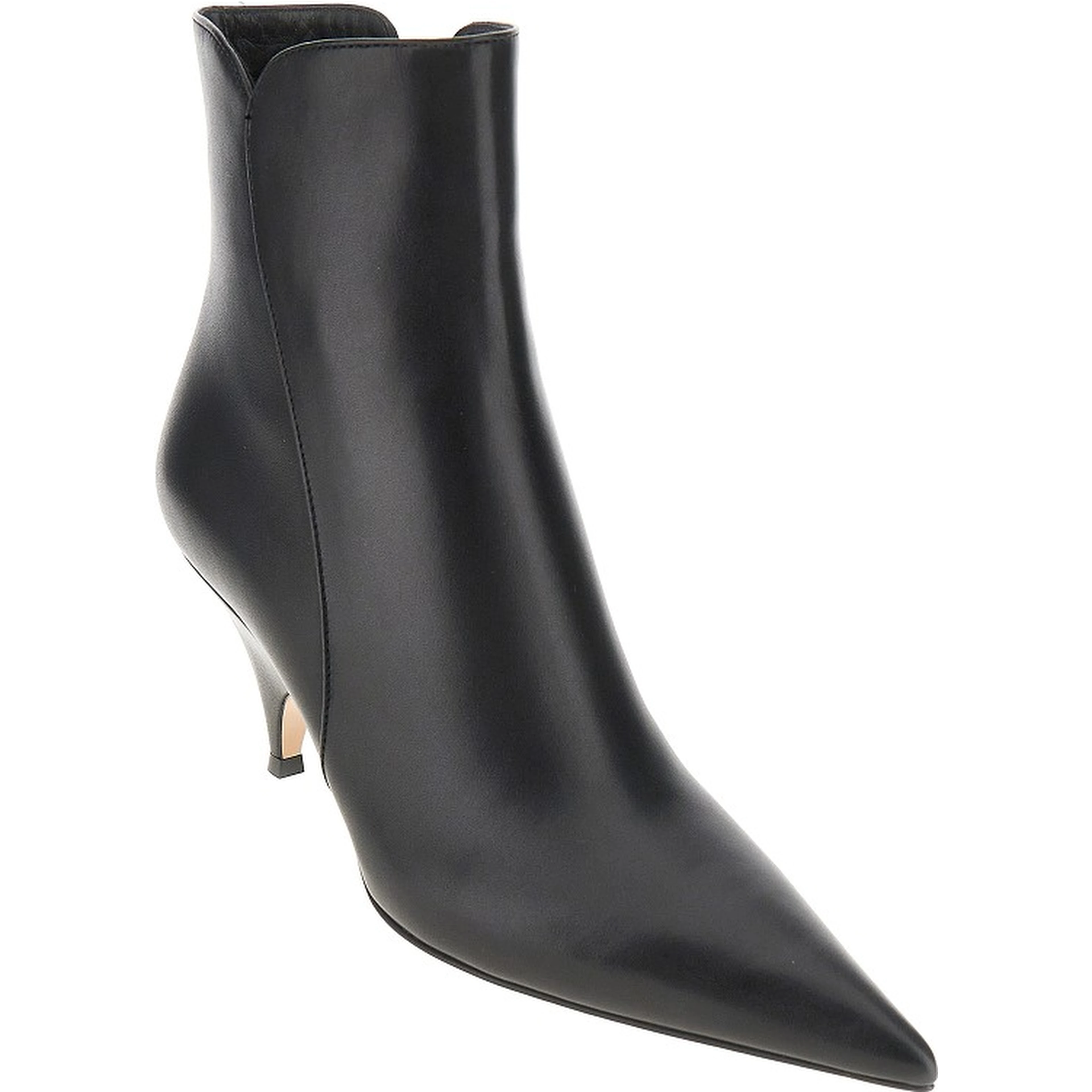'Sofia' leather booties
