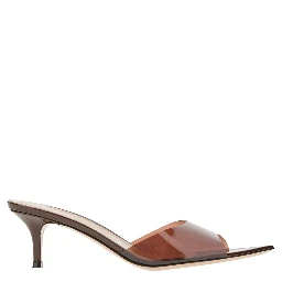 'Elle' PVC mules