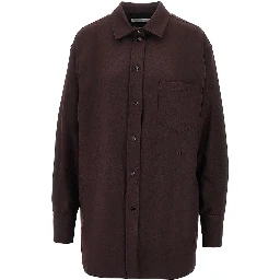 Wool flannel shirt