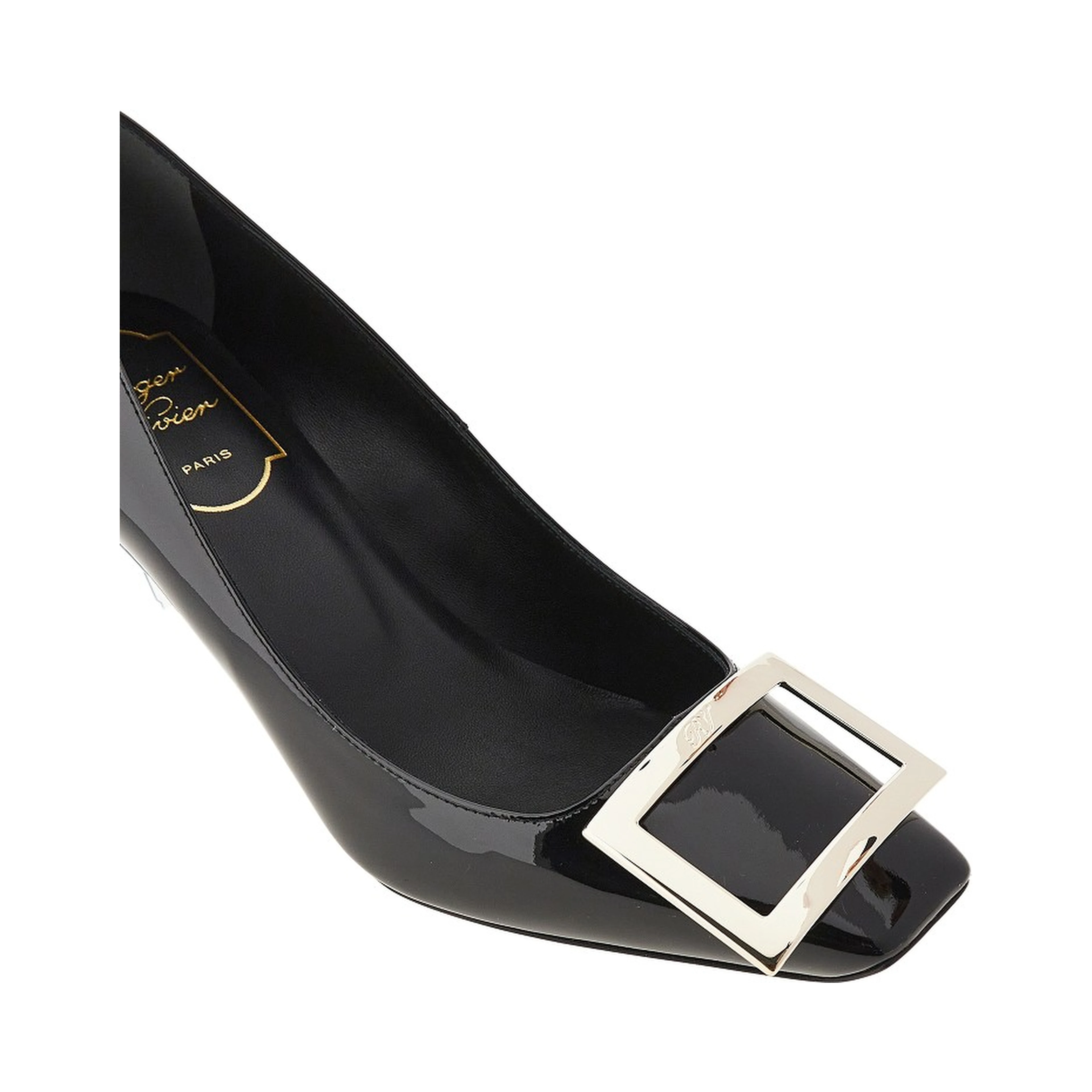 Patent leather Belle Vivier Trompette pumps