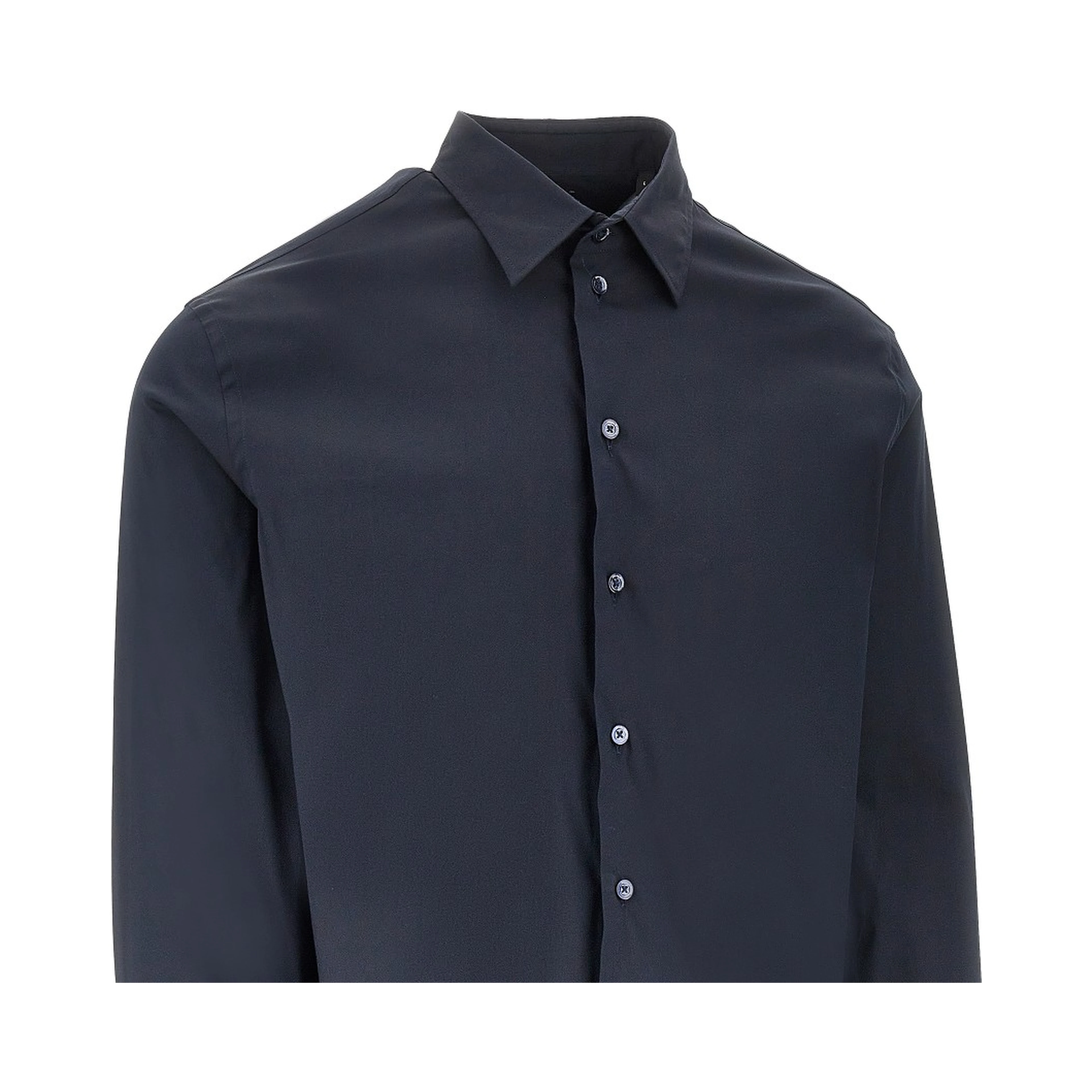 Stretch poplin shirt