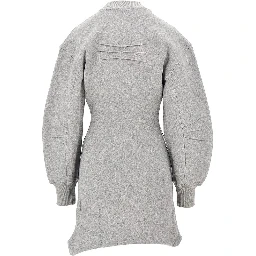Mèlange cotton mini dress