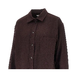 Wool flannel shirt
