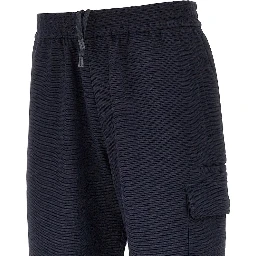 Travel Essential piquet jersey cargo pants