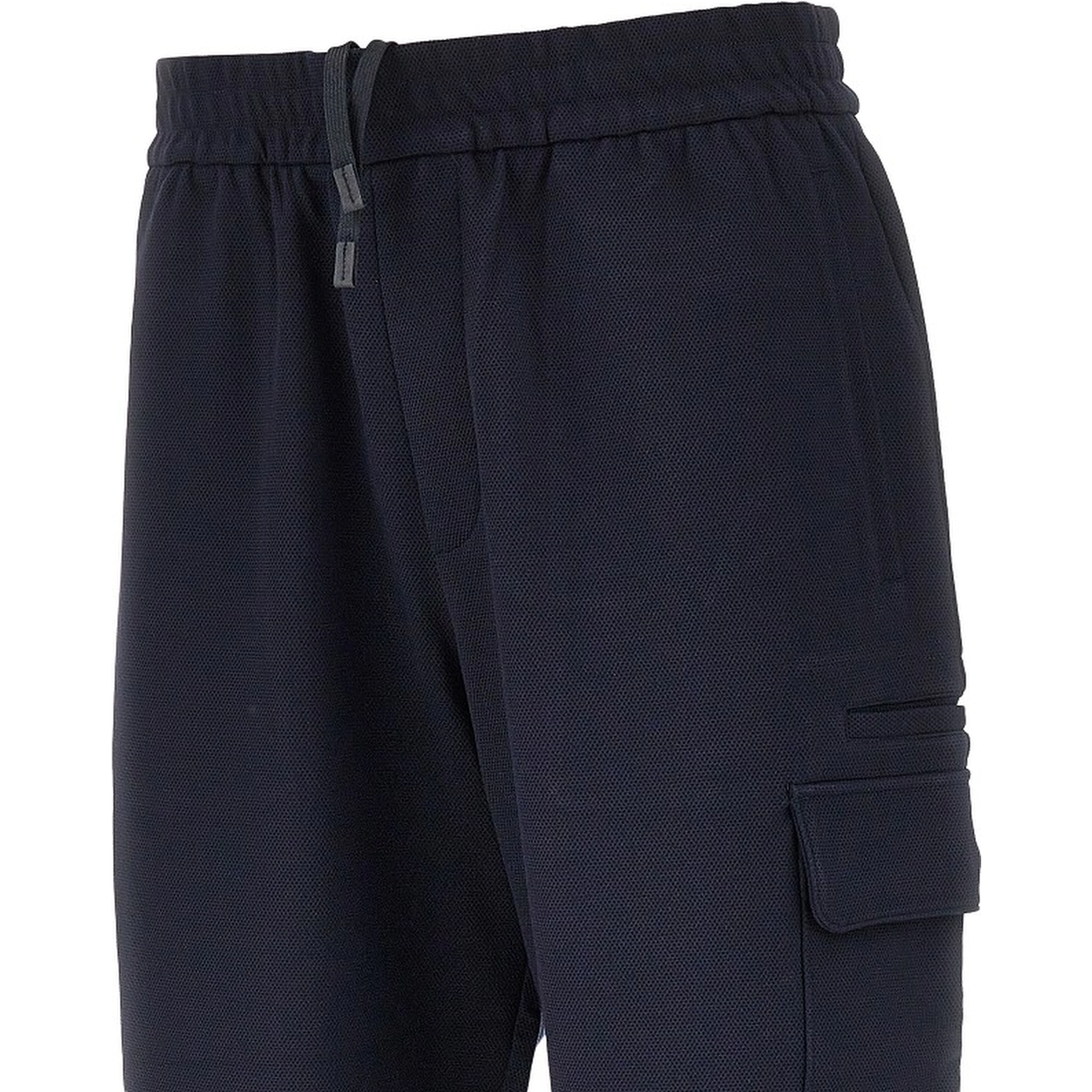 Travel Essential piquet jersey cargo pants