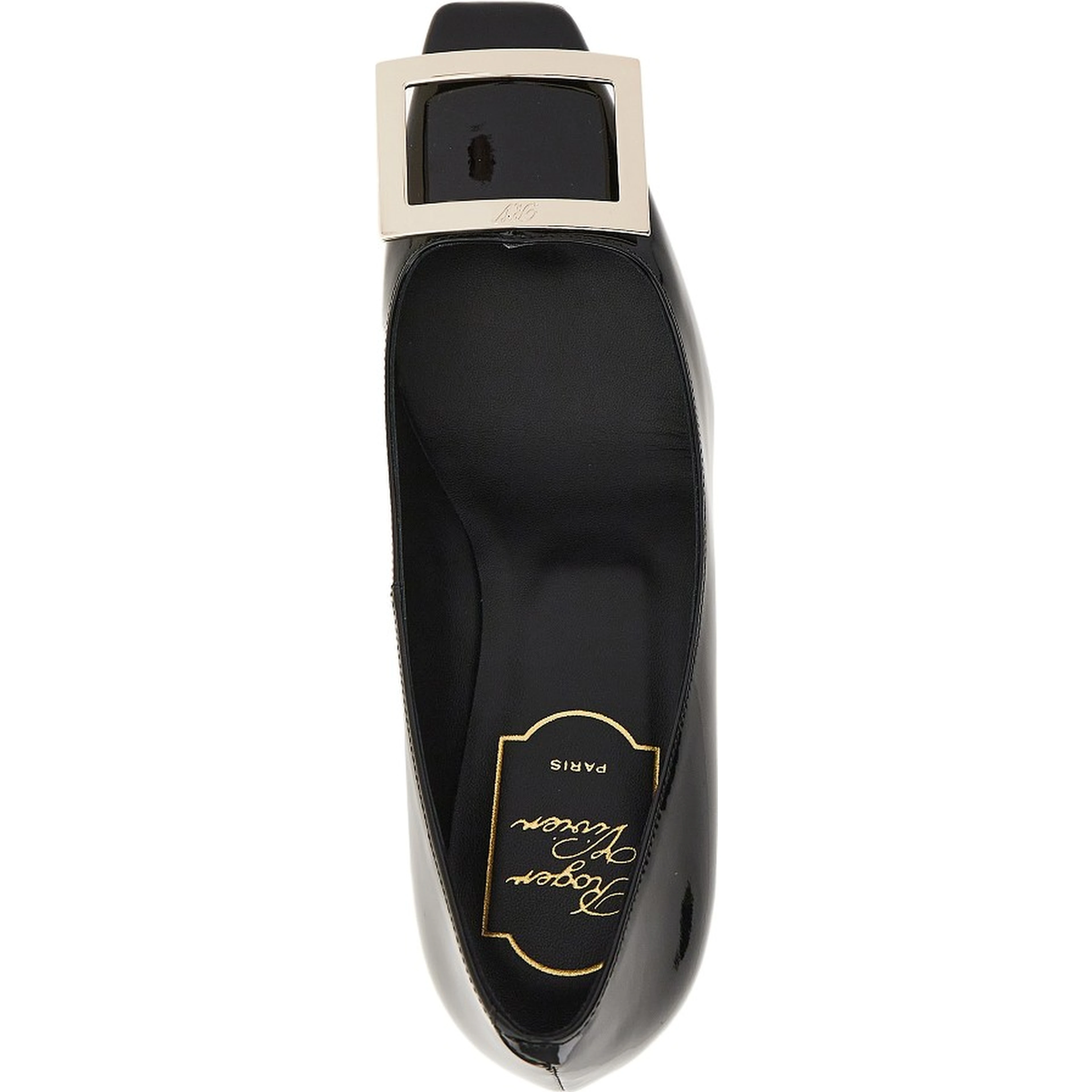 Patent leather Belle Vivier Trompette pumps