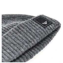 Wool and cashmere beanie hat