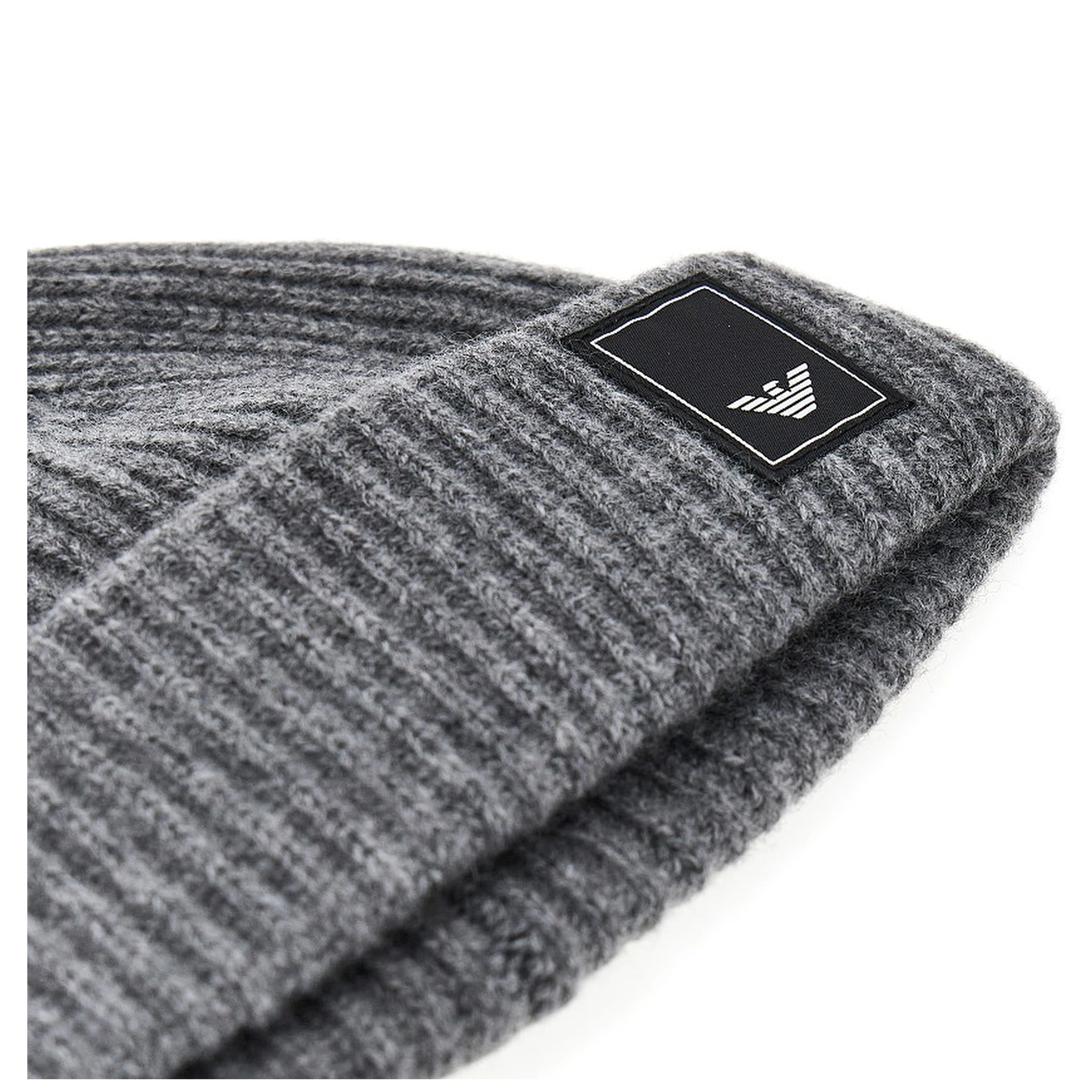 Wool and cashmere beanie hat