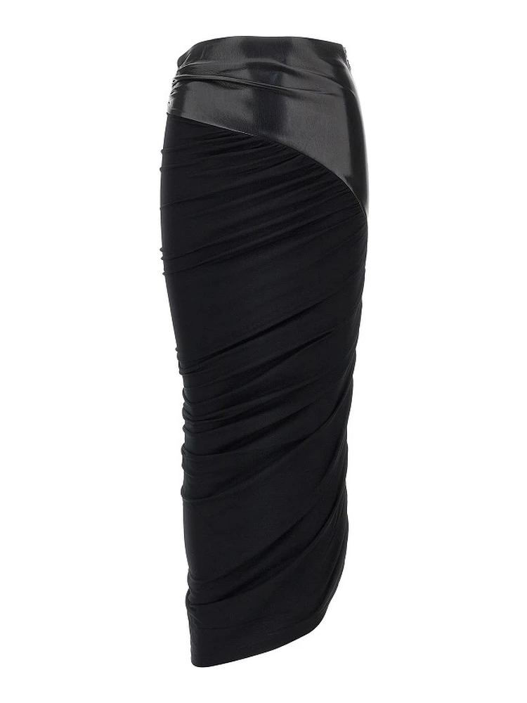 Stretch jersey 'Ursula' skirt