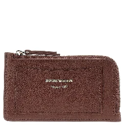 Leather cardholder pouch
