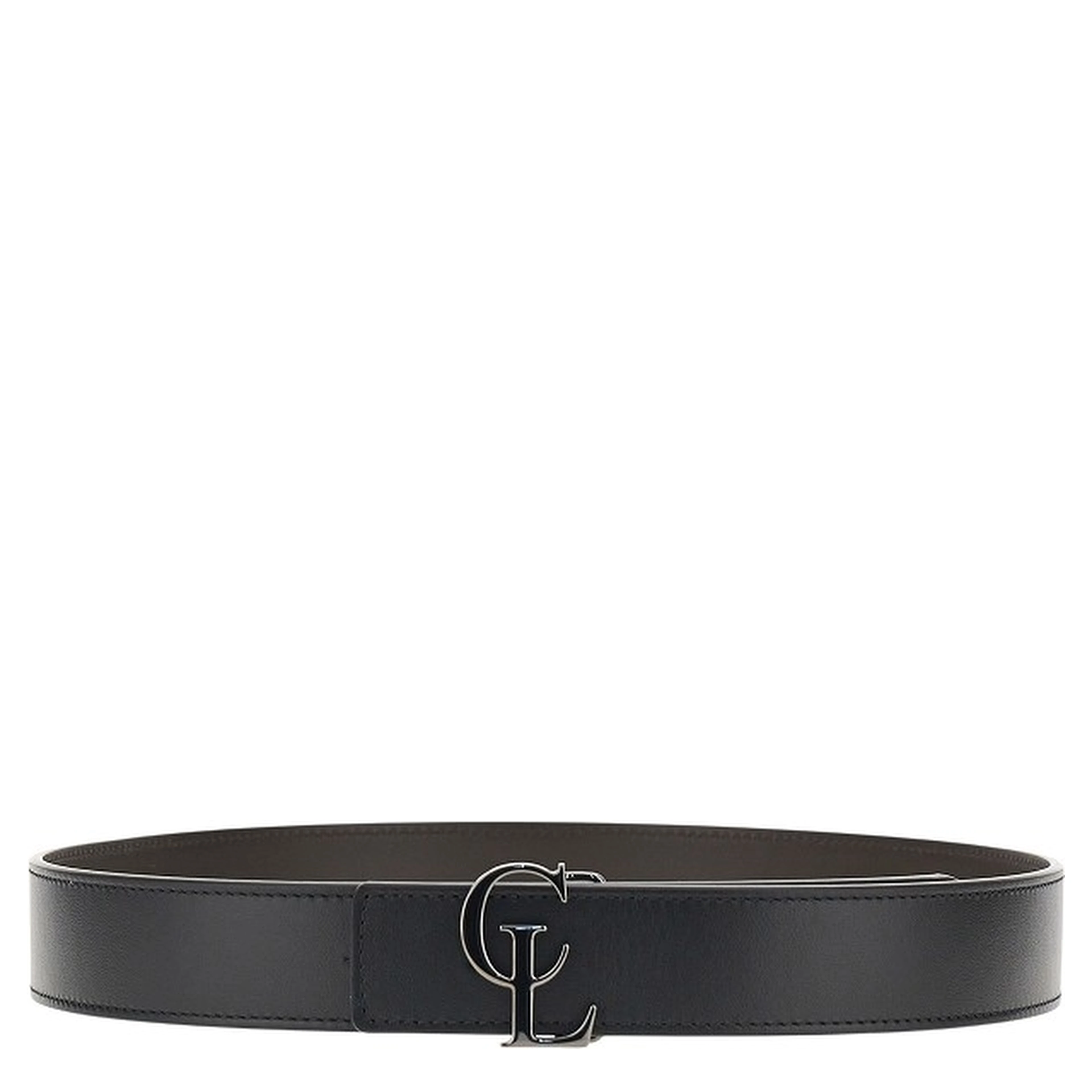 'CL' leather reversible belt
