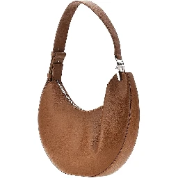 'Emporio Armani 1981' grain leather hobo bag