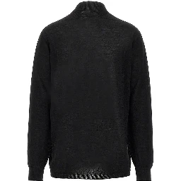 Oversized turtleneck sweater