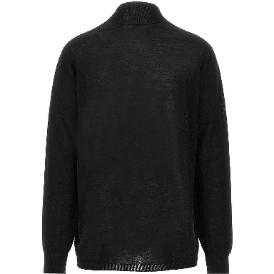 Oversized turtleneck sweater