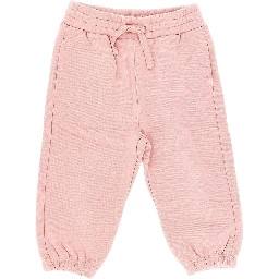 Flower print sweatpants