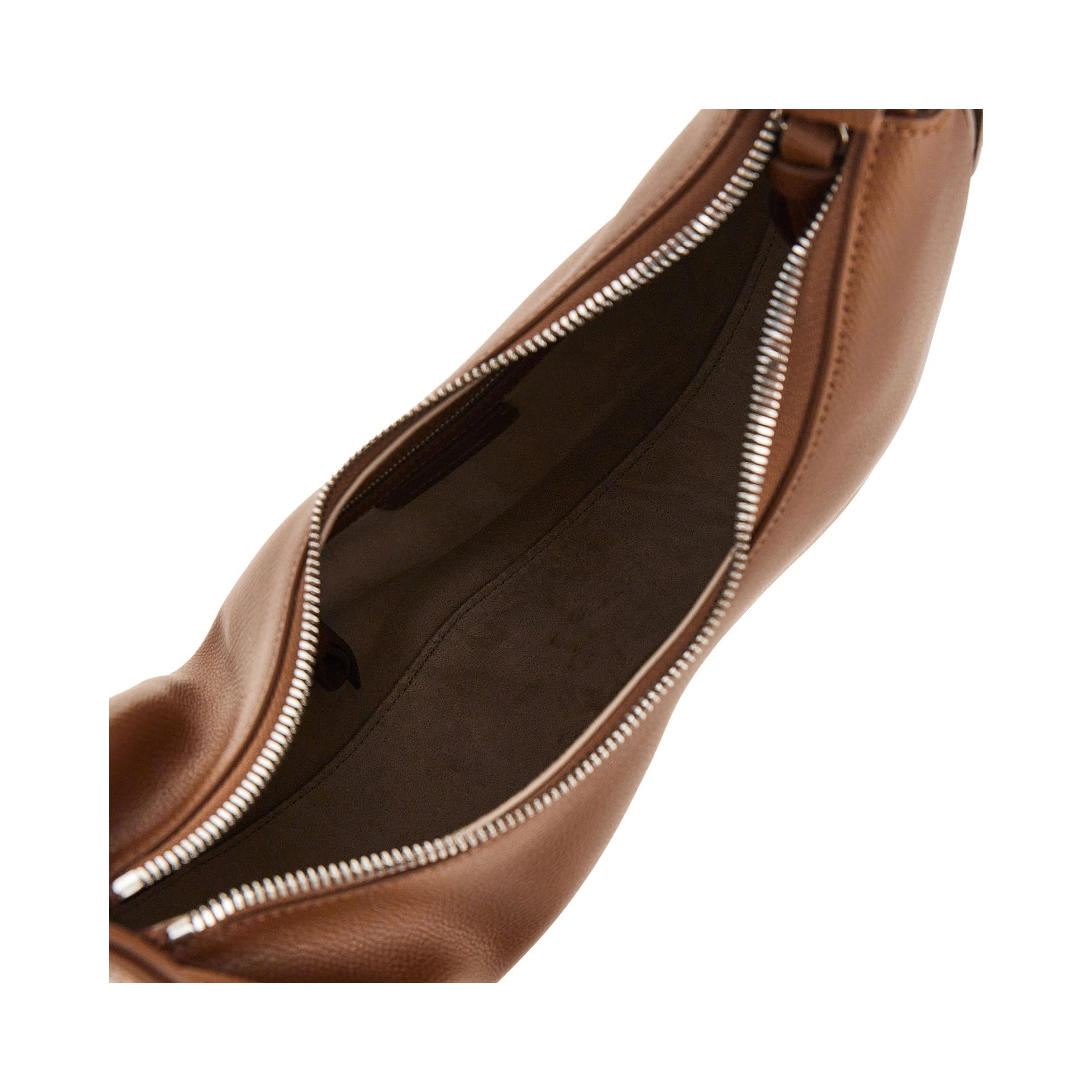 'Emporio Armani 1981' grain leather hobo bag