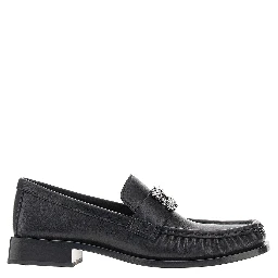 Leather loafers