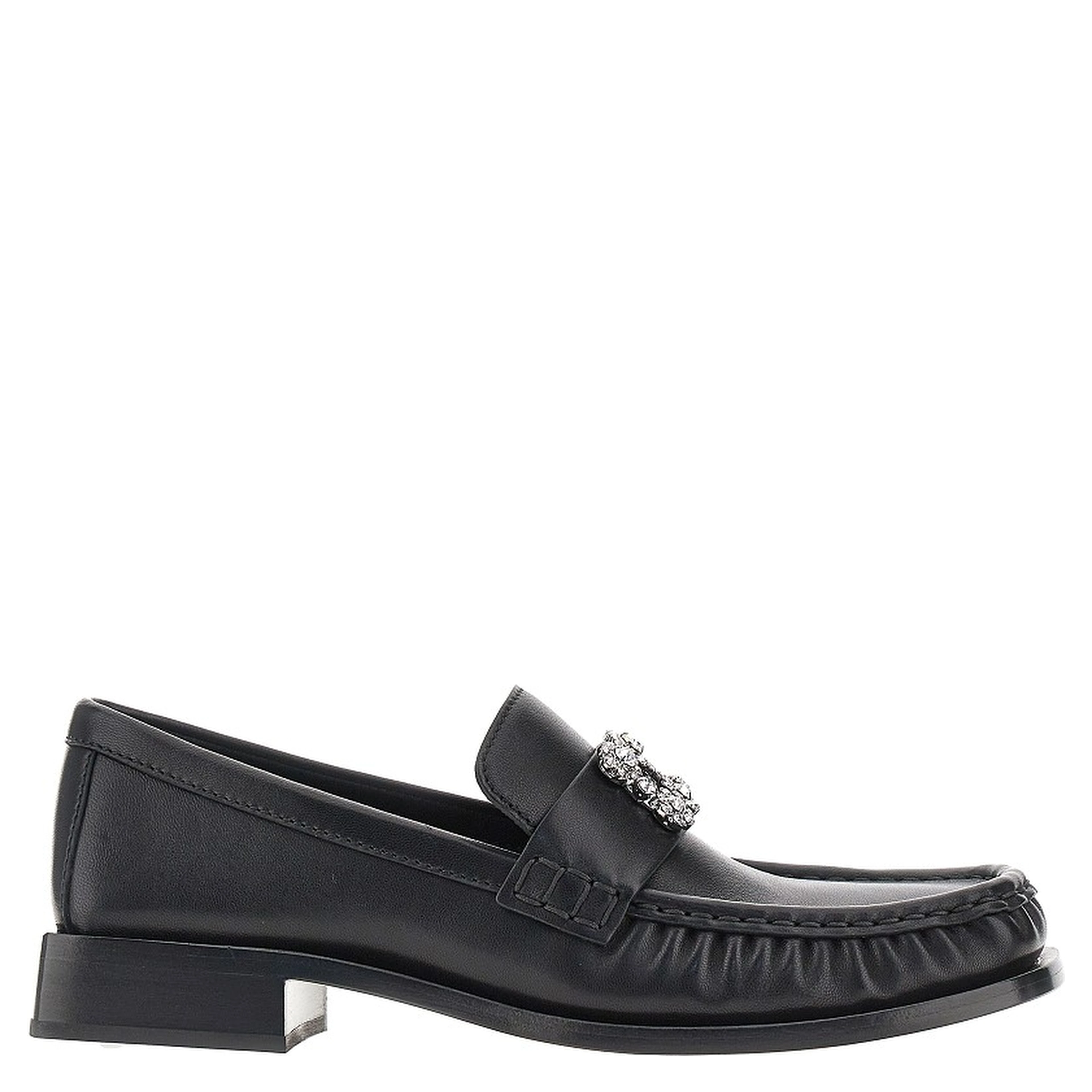 Leather loafers