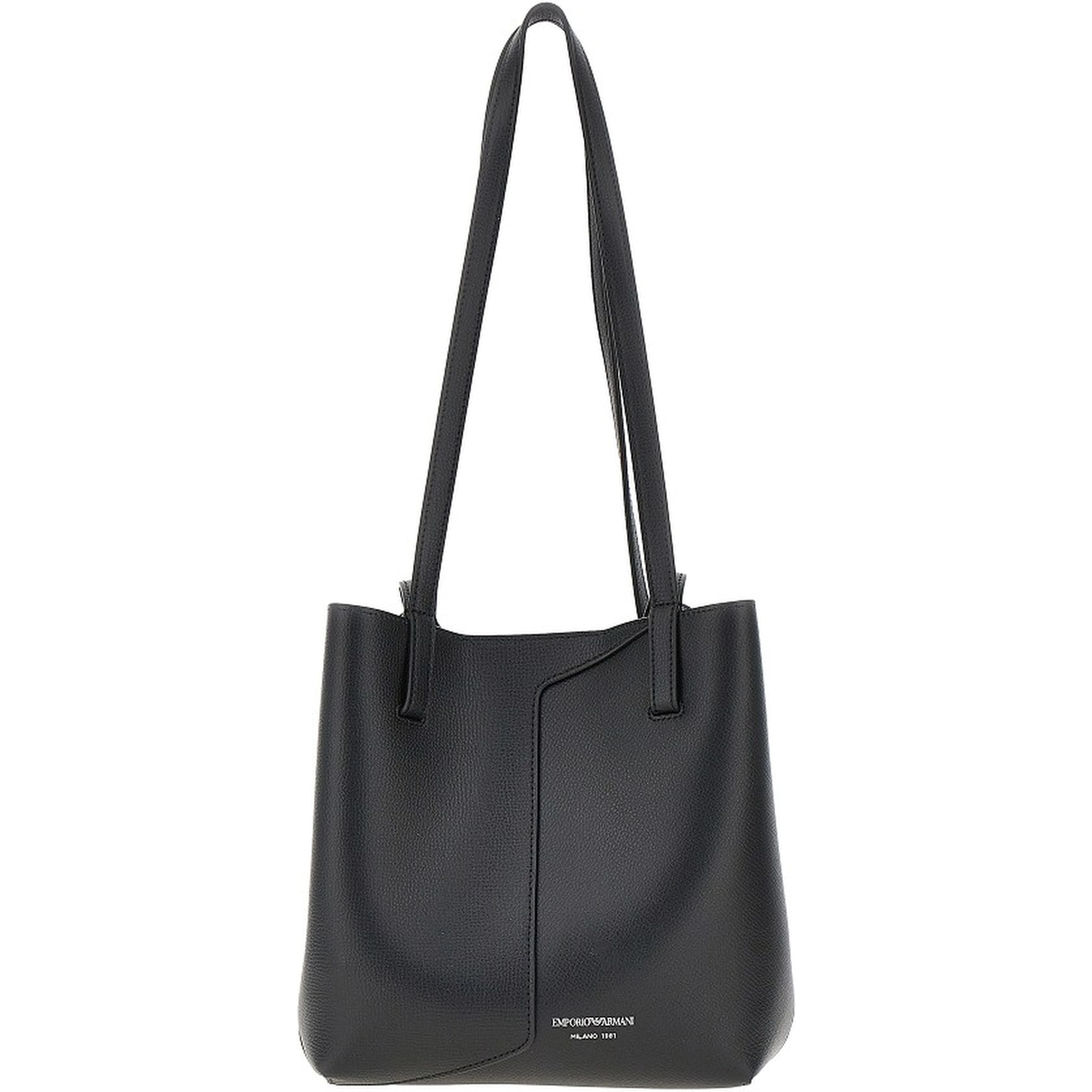'Emporio Armani 1981' leather tote bag
