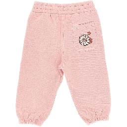 Flower print sweatpants