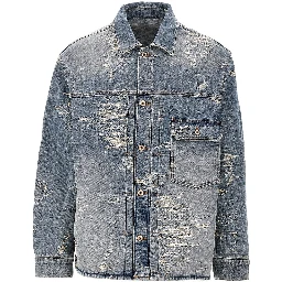 Vintage effect denim jacket