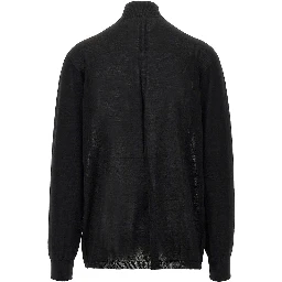 Oversized turtleneck sweater
