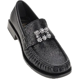 Leather loafers