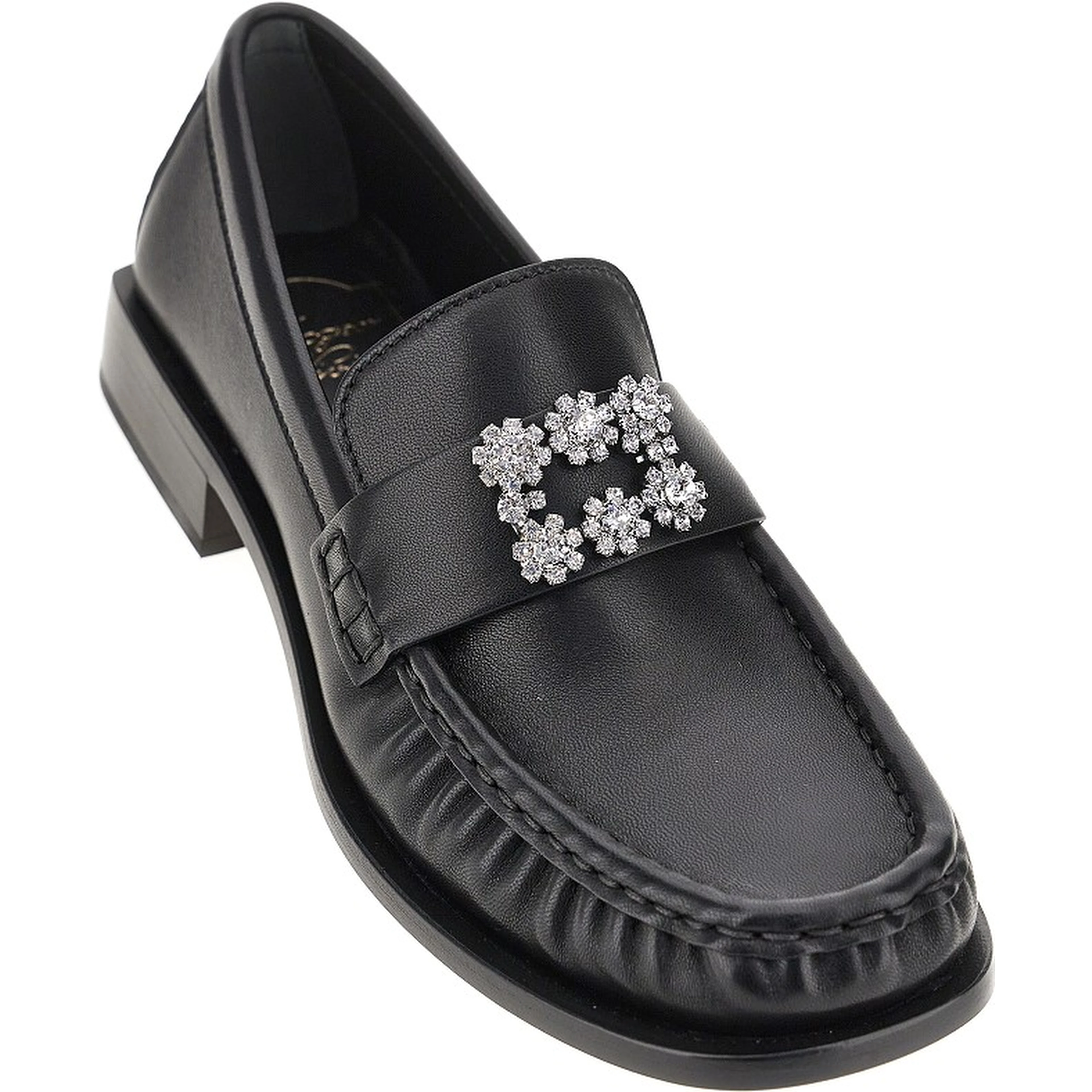 Leather loafers