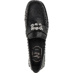 Leather loafers