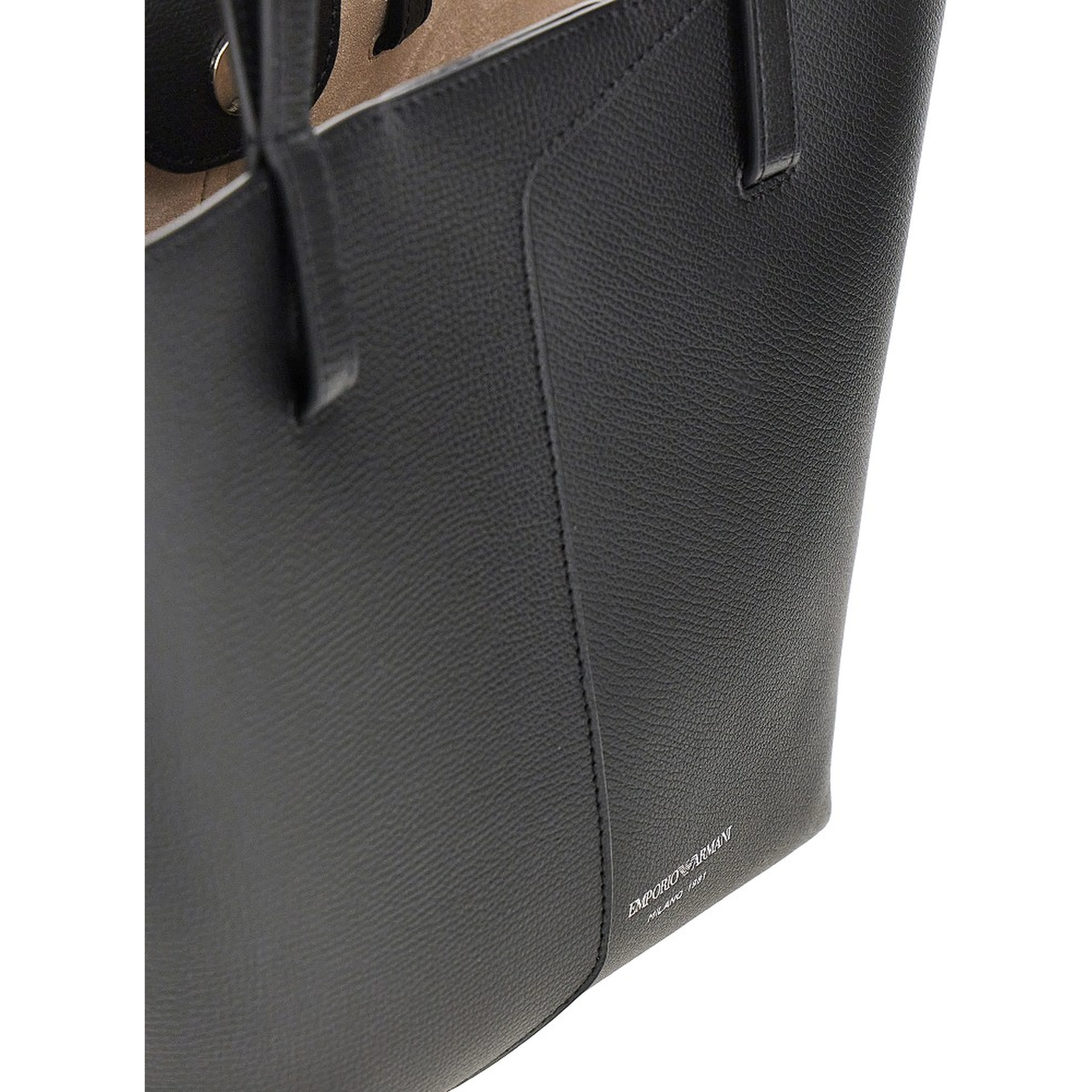 'Emporio Armani 1981' leather tote bag