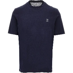 Jersey T-shirt with logo