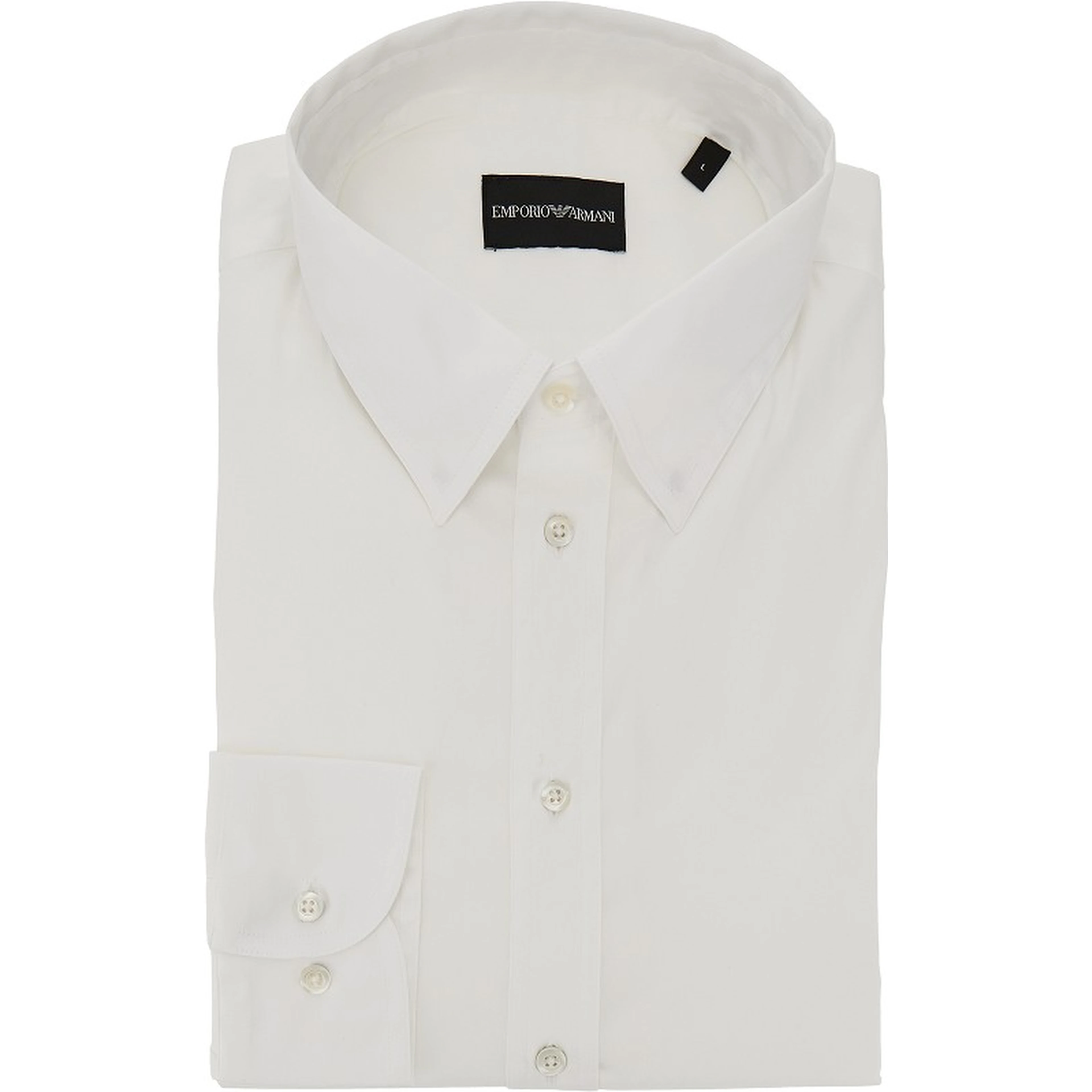 Cotton-blend technical poplin shirt