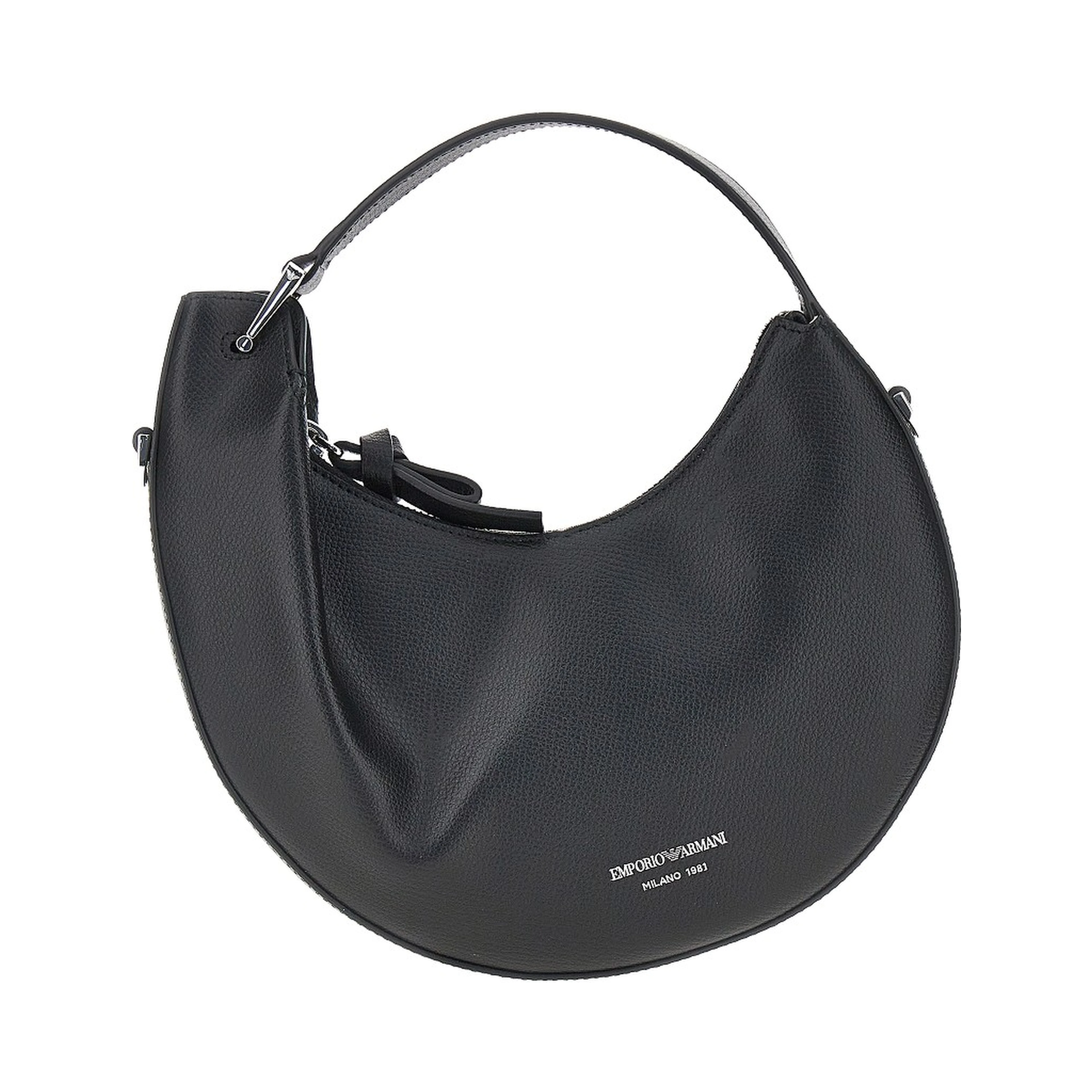 'Emporio Armani 1981' leather mini hobo bag