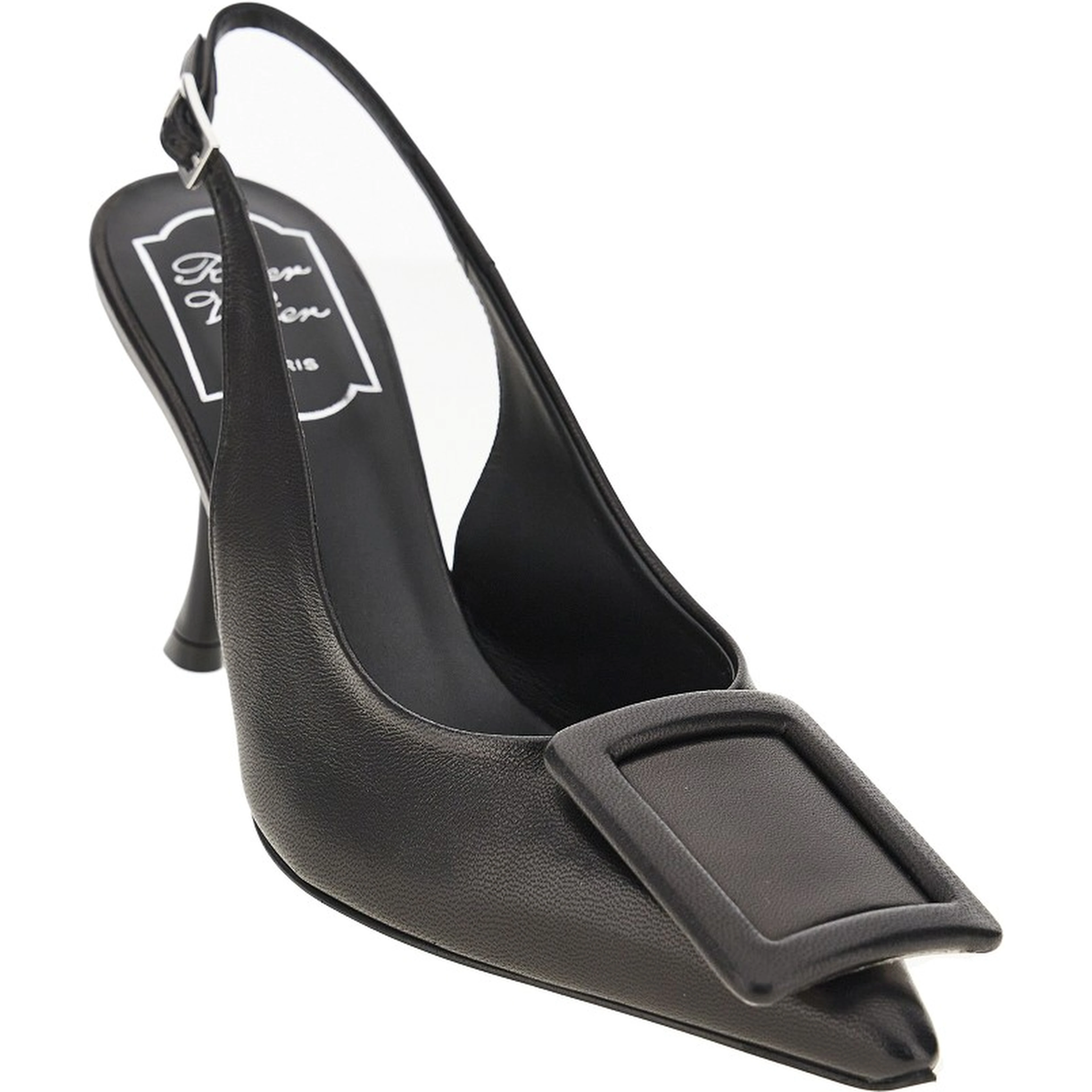 'Viv in the City' nappa leather slingback