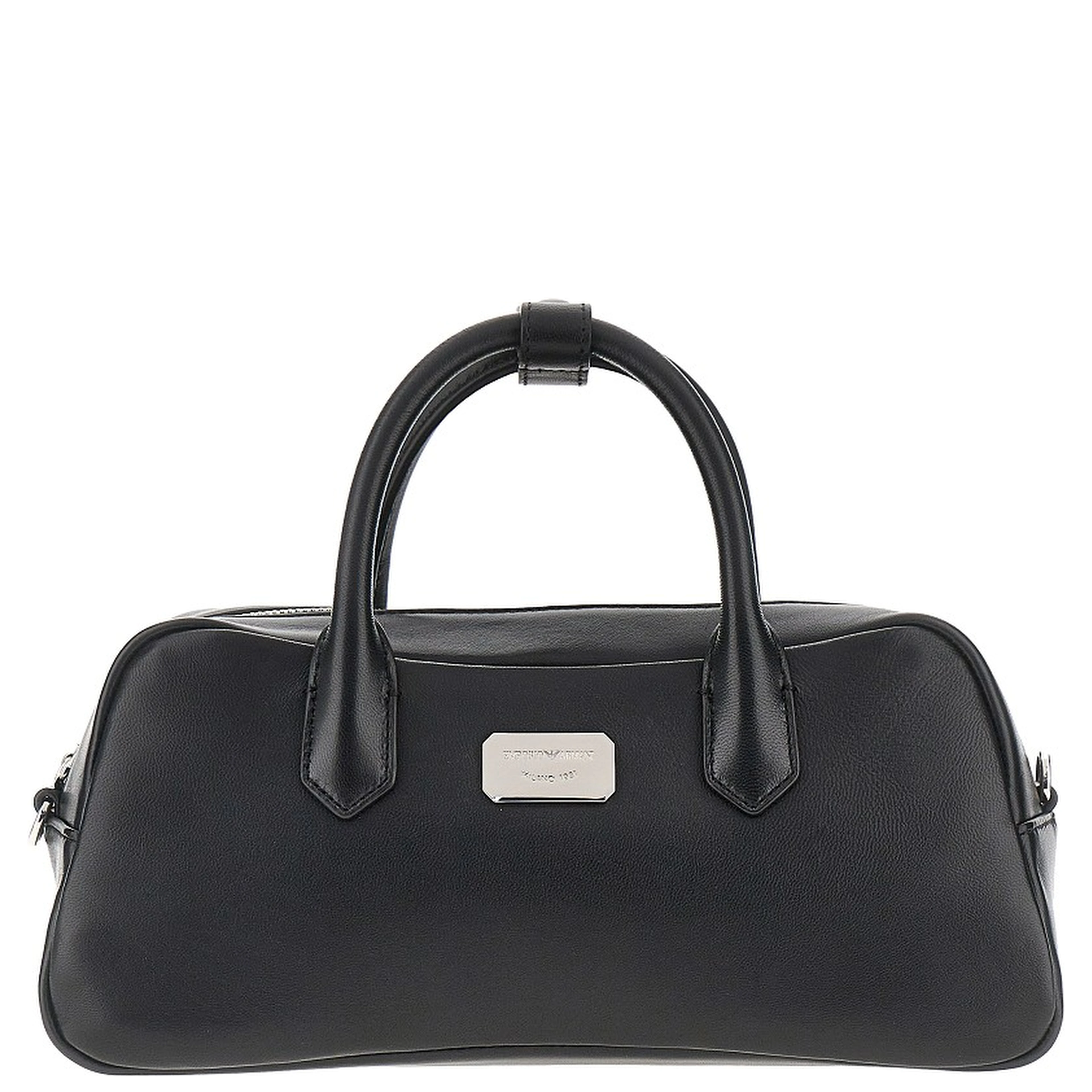 Nappa leather medium bowling bag