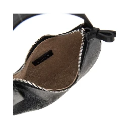 'Emporio Armani 1981' leather mini hobo bag