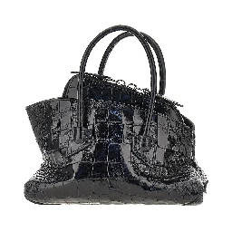 Leather mini 'La Passeggiata' bag