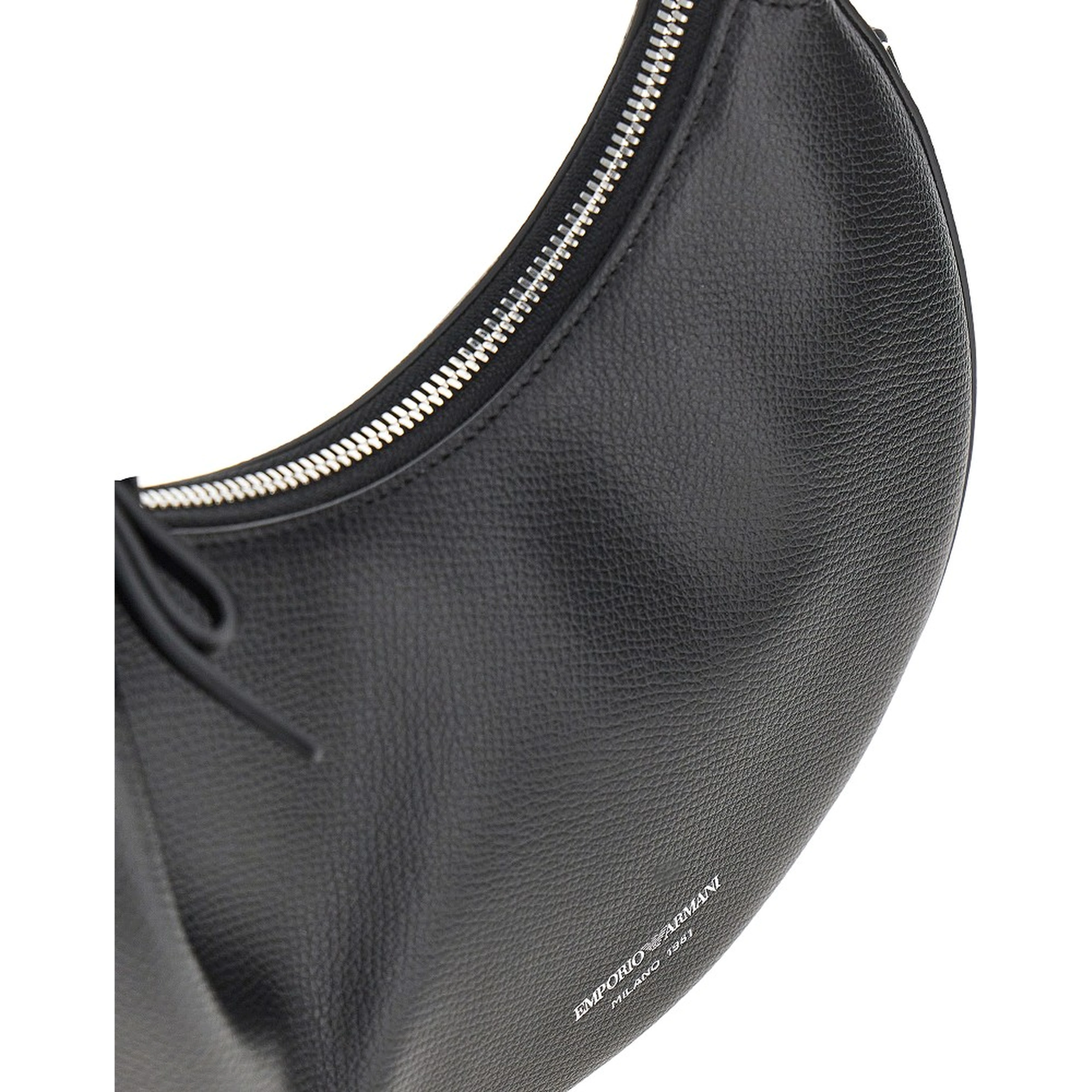 'Emporio Armani 1981' leather mini hobo bag