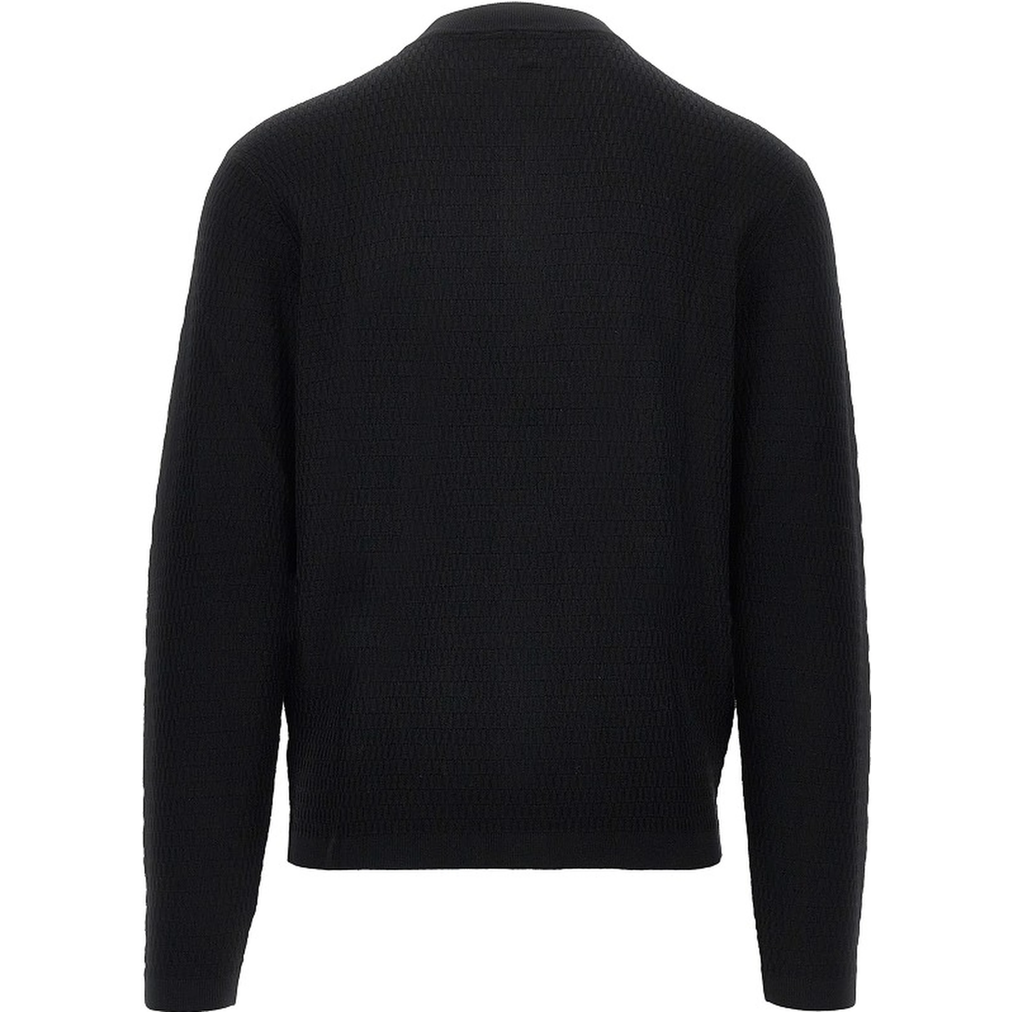 Virgin wool knitted cardigan