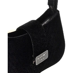 Nappa leather mini bowling bag