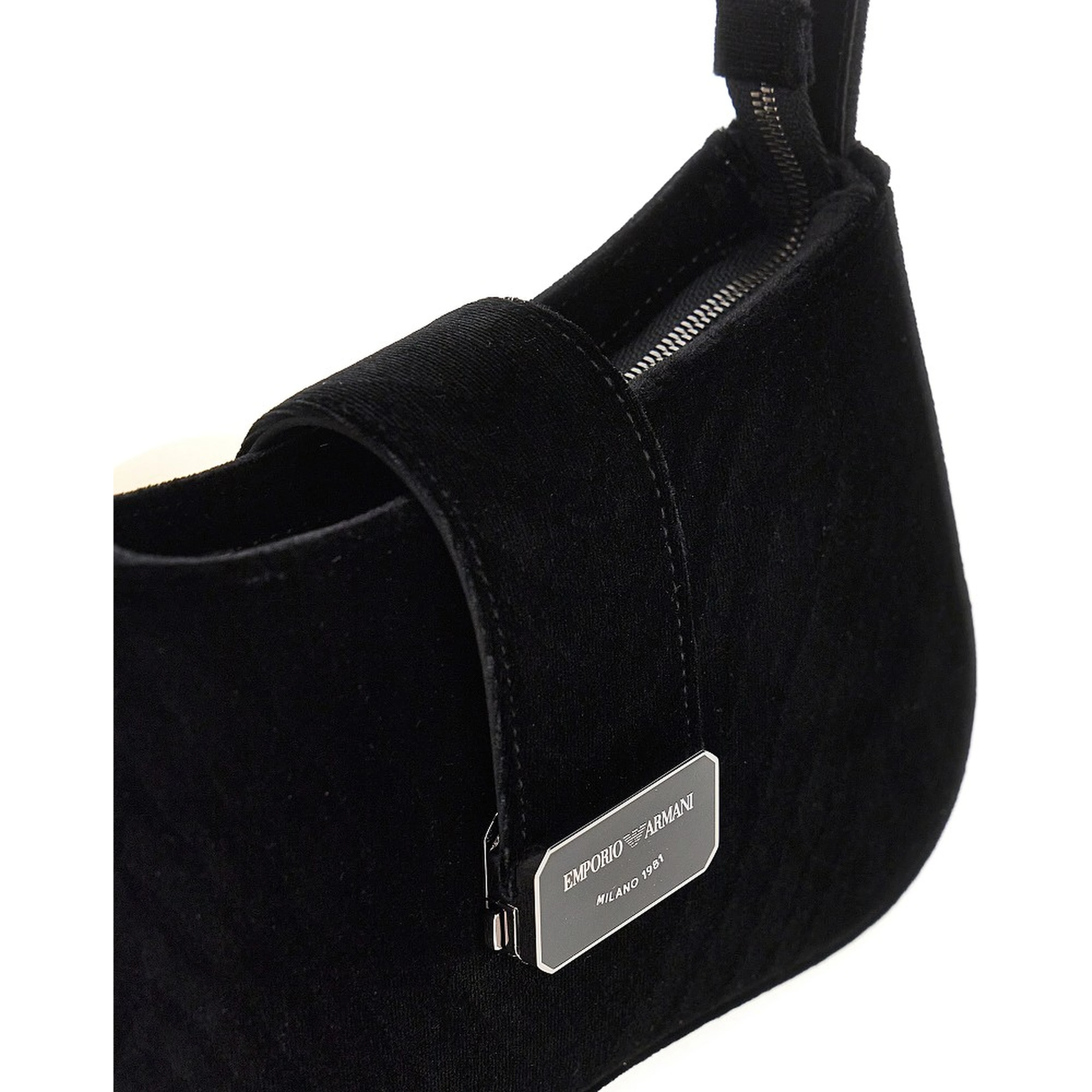 Nappa leather mini bowling bag