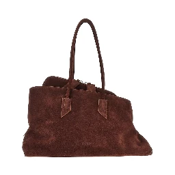 Suede leather medium 'La Passeggiata' bag