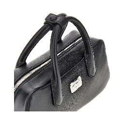 Nappa leather medium bowling bag