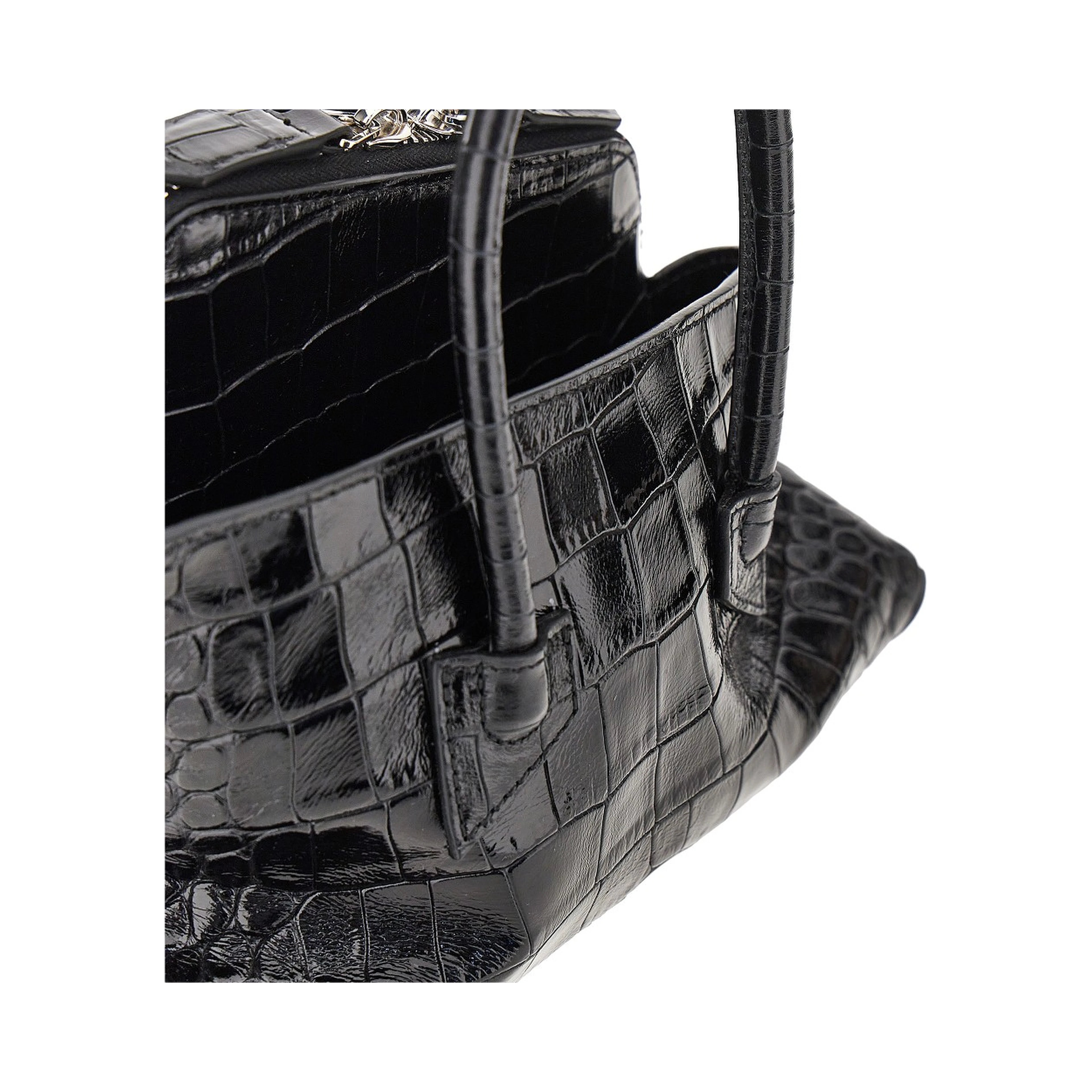 Leather mini 'La Passeggiata' bag